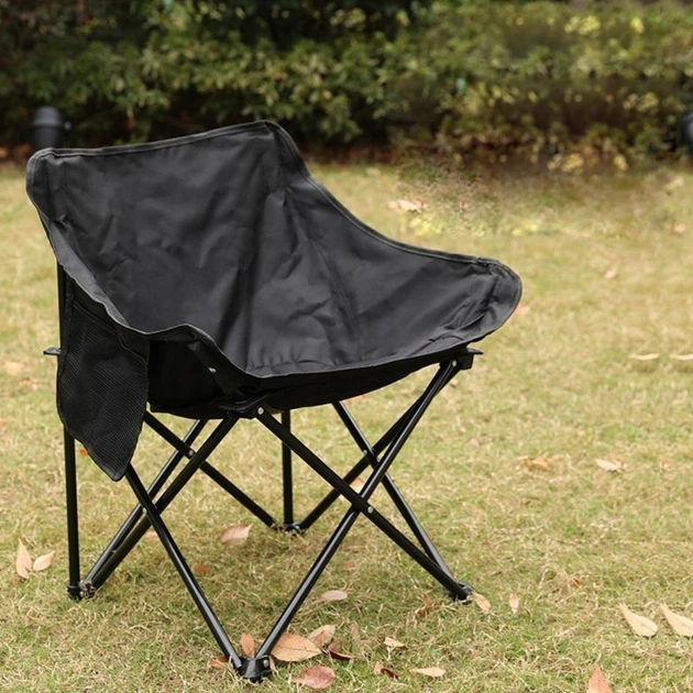 Раскладное туристическое кресло Folding Camping 40 х 40 х 67 см (214 C) Черный - Фото 6 Раскладное туристическое кресло Folding Camping 40 х 40 х 67 см (214 C) Черный - изображение 6