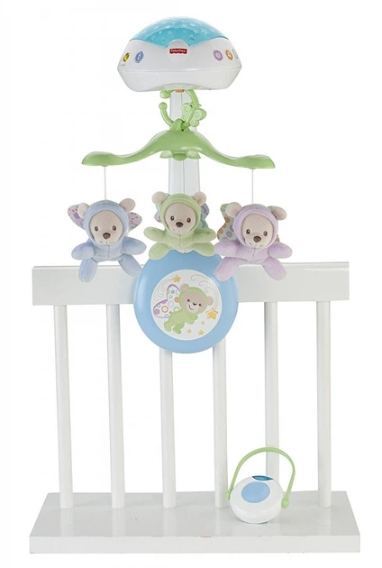 Мобіль з проектором Fisher-Price Сон Метелика з пультом і музикою - зображення 3