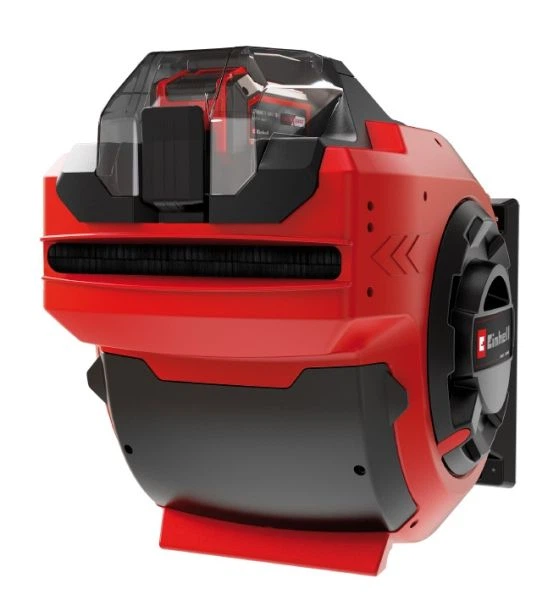 Котушка для шланга акумуляторна Einhell GE-HR 18/30 WH Li - Solo (4173771) X-Change (без акум.), 18В, без основного шланга', шланг під'єднання 1.5м, до 8 бар, настінний тримач, розпилювач і адаптери в комплекті - Фото 7 Котушка для шланга акумуляторна Einhell GE-HR 18/30 WH Li - Solo (4173771) X-Change (без акум.), 18В, без основного шланга', шланг під'єднання 1.5м, до 8 бар, настінний тримач, розпилювач і адаптери в комплекті - изображение 7