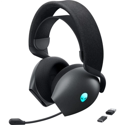 Навушники Dell Alienware Tri-Mode Wireless AW725H Black (545-BBFW) Dell 545-BBFW 1043431 - Фото 1 Навушники Dell Alienware Tri-Mode Wireless AW725H Black (545-BBFW) Dell 545-BBFW 1043431 - зображення 1