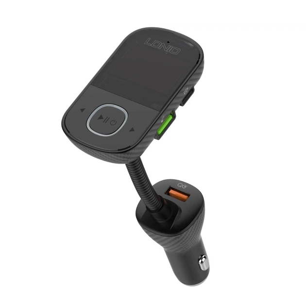 FM - трансмітер Ldnio C705Q with Bluetooth 43W Black - изображение 2
