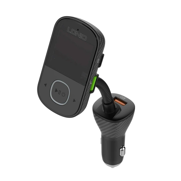 FM - трансмітер Ldnio C705Q with Bluetooth 43W Black - изображение 7