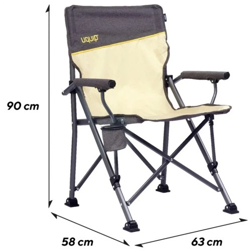 Крісло складане Uquip Roxy Sand/Grey (244038) (DAS303229) Uquip DAS303229 1004201 - зображення 6