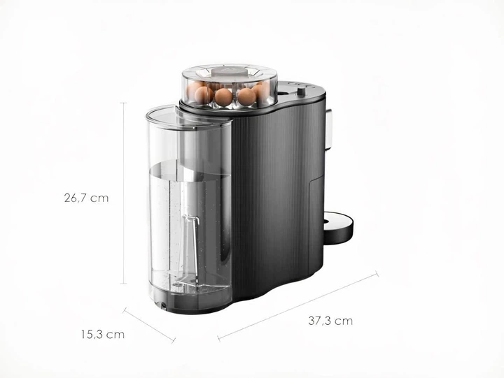 Кофемашина капсульная CoffeeB Globe ECO черная - изображение 3