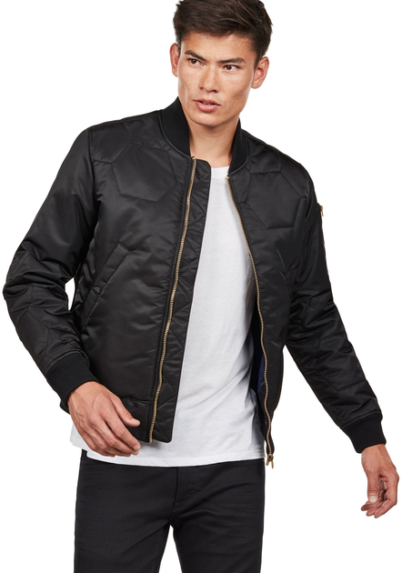 Бомбер G-Star Raw Vodan Quilted Bomber D10297.A521.6484 L Чорний