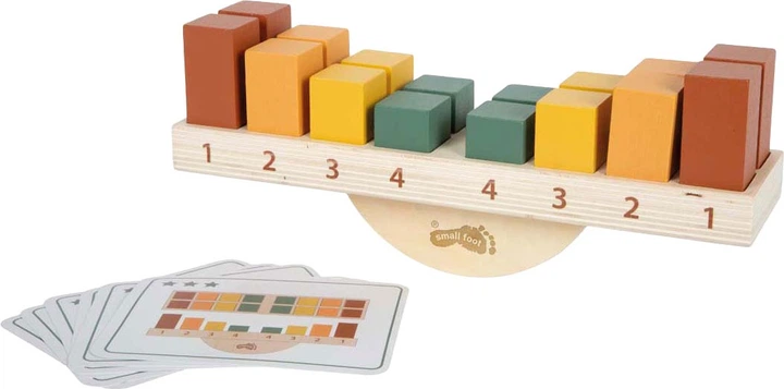 Gra równowagi Small Foot Cylindry Montessori (4020972127457) - obraz 2
