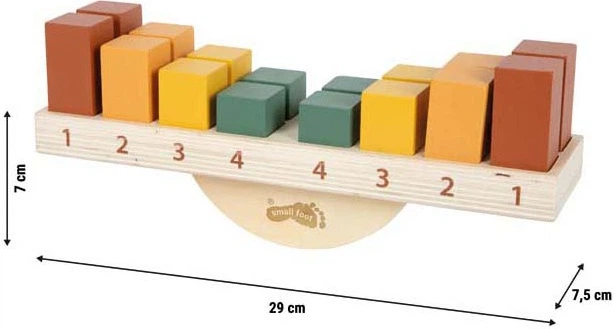 Gra równowagi Small Foot Cylindry Montessori (4020972127457) - obraz 6