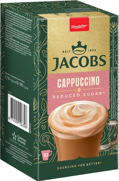 Купить Напиток кофейный растворимый Jacobs Cappuccino с