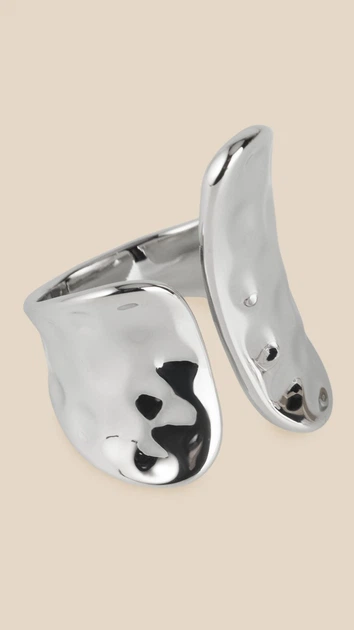 Кольцо женское Sculptural metal LAWA WTJ02634 Серебряный shop (2000999550935) - Фото 1 Кольцо женское Sculptural metal LAWA WTJ02634 Серебряный shop (2000999550935) - изображение 1