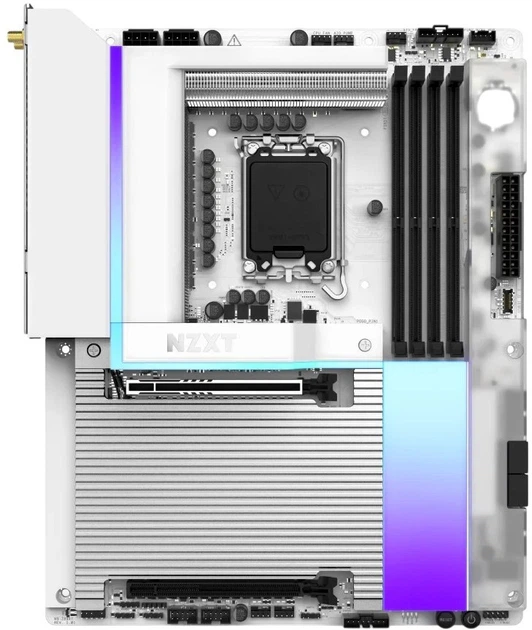 Материнська плата NZXT N9 Z890 (s1851, Intel Z890, PCI-Ex16) White (5056547206189) - Фото 1 Материнська плата NZXT N9 Z890 (s1851, Intel Z890, PCI-Ex16) White (5056547206189) - зображення 1