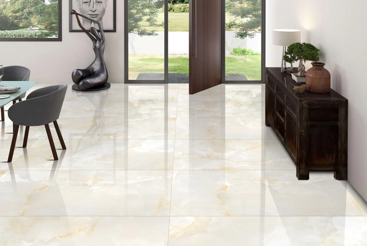 Керамограніт Megagres Zara Onyx Beige 60x120см - Фото 4 Керамограніт Megagres Zara Onyx Beige 60x120см - зображення 4