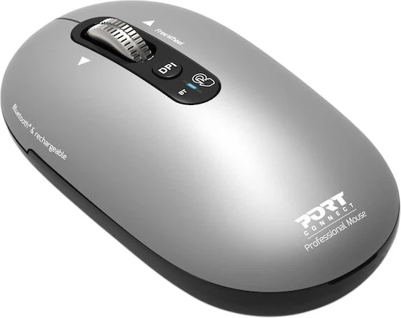 Mysz PORT Designs Pure Mac Bluetooth Gris Clair (3567049100094) - obraz 2