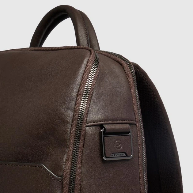 Рюкзак для ноутбука 14 Piquadro BLACK SQUARE (B3) Tobacco CA6501B3_CU - изображение 5