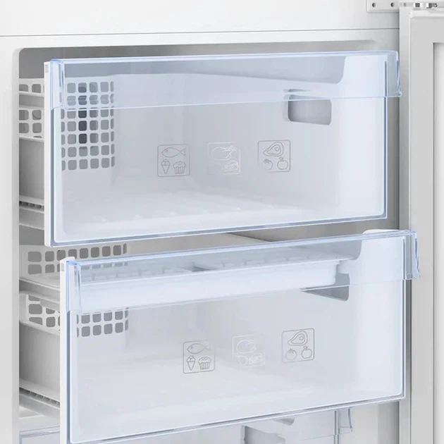 Холодильник із морозильною камерою Beko RCNA406I40WN - зображення 4