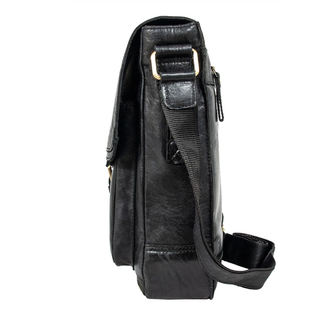 Cумка чоловіча Ashwood G32 BLACK (G32 BLACK) - Фото 5 Cумка чоловіча Ashwood G32 BLACK (G32 BLACK) - изображение 5