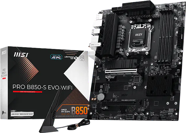 Płyta główna MSI PRO B850-S EVO Wi-Fi7 (sAM5, AMD B850, PCI-Ex16) - obraz 2