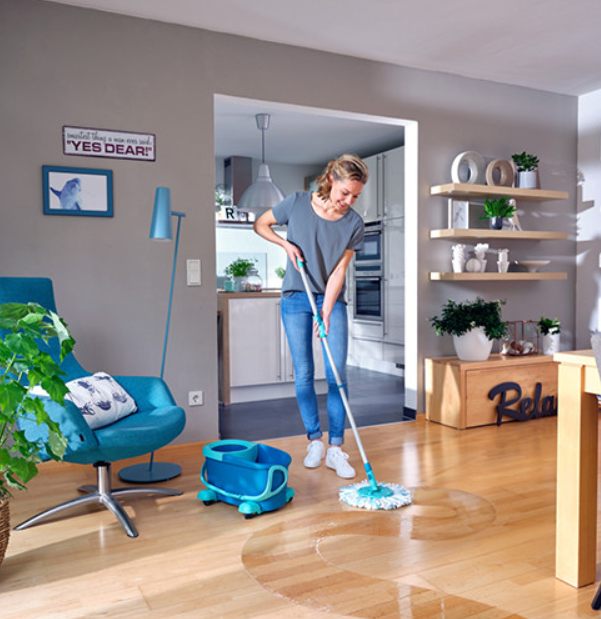 Набір для прибирання Leifheit Clean Twist Disc Mop Ergo Mobile 2 предмети (52102) - зображення 6