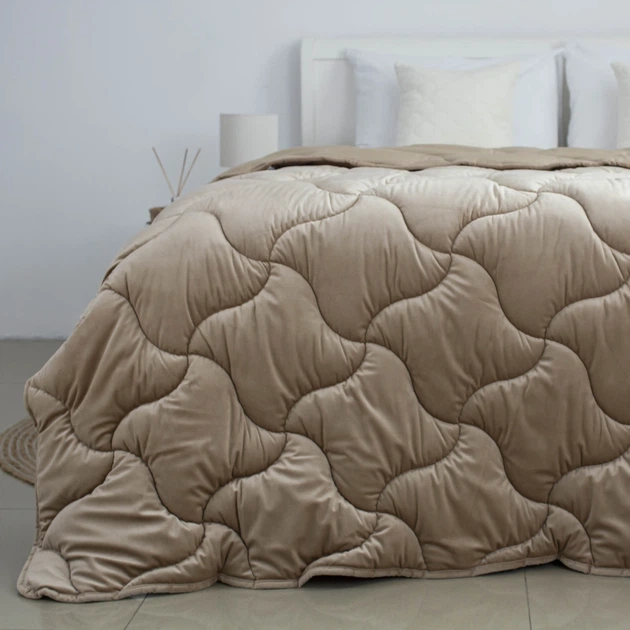 Ковдра ТЕП VELOUR золотисто-бежевий, 200x210 см (1-04872_34482) - зображення 2