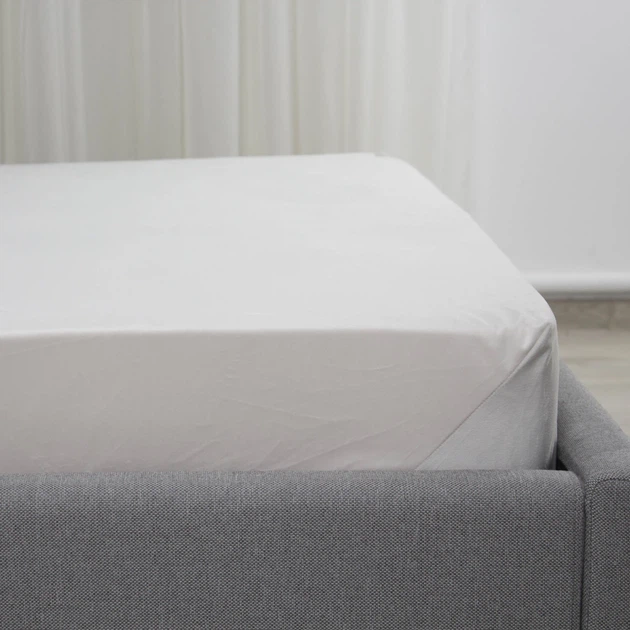 Простирадло ТЕП "VELOUR" з резинкою світло-сіре, 180x200 - Фото 4 Простирадло ТЕП "VELOUR" з резинкою світло-сіре, 180x200 - изображение 4