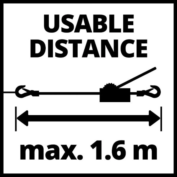 Лебедка ручная Einhell TC-LW 2000 (2260150) - Фото 9 Лебедка ручная Einhell TC-LW 2000 (2260150) - изображение 9