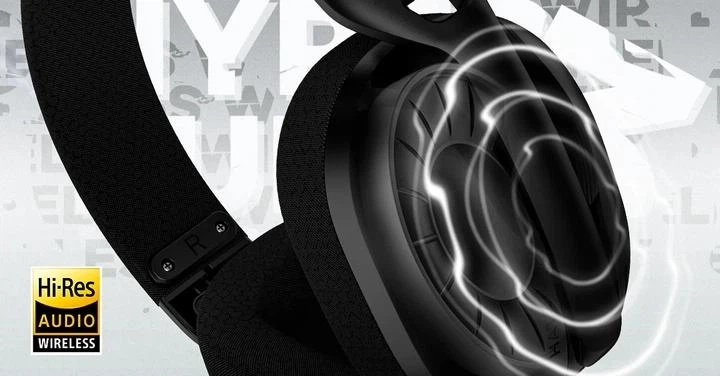 Геймерські навушники накладні з комбінованим підключенням Hator Hyperpunk 3X Wireless Black (ESH14), Bluetooth + 2.4G + 3.5 мм, з мікрофоном, регульоване наголов’я, чорні - Фото 5 Геймерські навушники накладні з комбінованим підключенням Hator Hyperpunk 3X Wireless Black (ESH14), Bluetooth + 2.4G + 3.5 мм, з мікрофоном, регульоване наголов’я, чорні - зображення 5