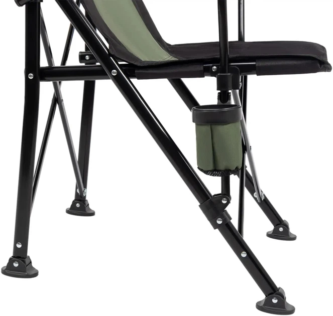 Стул раскладной Skif Outdoor Attache, Чорний/Зелений - изображение 4
