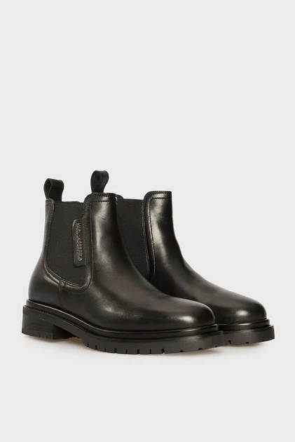 Жіночі чорні шкіряні челсі BINKY Karl Lagerfeld 36 KL47545 - изображение 3