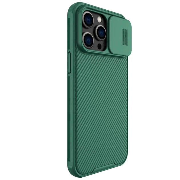 Чехол Nillkin Camshield Pro для iPhone 14 Pro Max Deep Green (6902048248403) - изображение 4