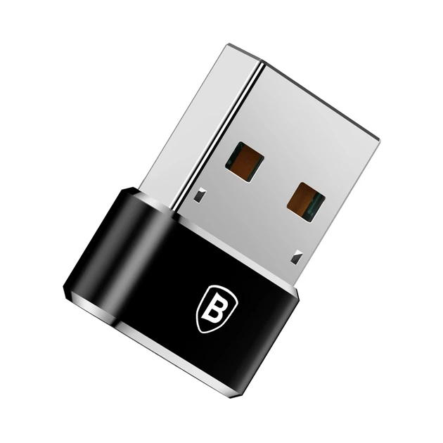 Адаптер Baseus USB-C to USB-A Black (CAAOTG-01) - изображение 4