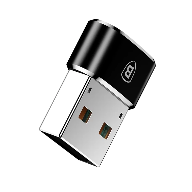 Адаптер Baseus USB-C to USB-A Black (CAAOTG-01) - изображение 6