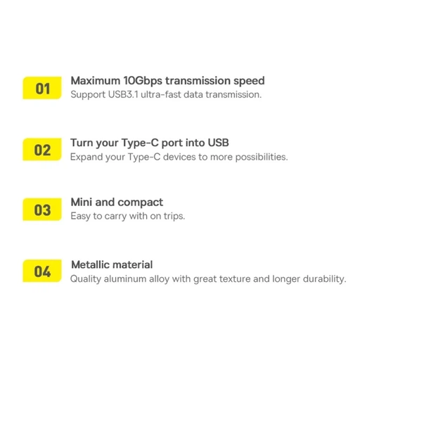 Адаптер Baseus Ingenuity OTG USB Type-C do USB-A 3.1 Blue (ZJJQ000003) - Фото 14 Адаптер Baseus Ingenuity OTG USB Type-C do USB-A 3.1 Blue (ZJJQ000003) - зображення 14