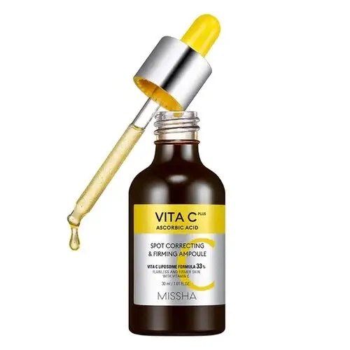 Сироватка з вітаміном С Missha Vita C Plus Spot Correcting&Firming Ampoule - Фото 1 Сироватка з вітаміном С Missha Vita C Plus Spot Correcting&Firming Ampoule - зображення 1