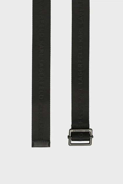 Жіночий чорний ремінь Karl Lagerfeld OS 205W3105 - изображение 2