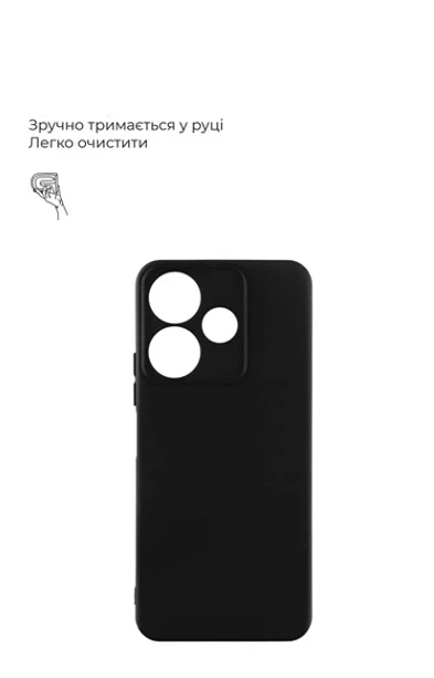 Чехол силиконовый Full Camera для Tecno Pova 6 LI7 защита камеры TPU черный - Фото 3 Чехол силиконовый Full Camera для Tecno Pova 6 LI7 защита камеры TPU черный - изображение 3