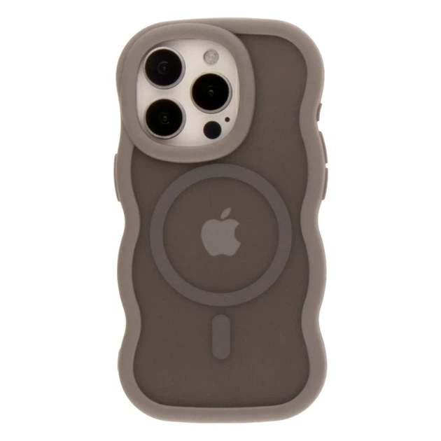 Чохол TPU+PC AquaWave з MagSafe для iPhone 13 Pro сірий протиударний із захистом камери - зображення 3