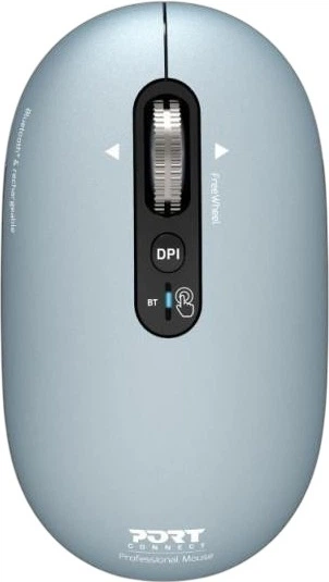 Mysz PORT Designs Pure Mac Bluetooth Pastel Blue (3567049105006) - Zdjęcie 1 Mysz PORT Designs Pure Mac Bluetooth Pastel Blue (3567049105006) - obraz 1