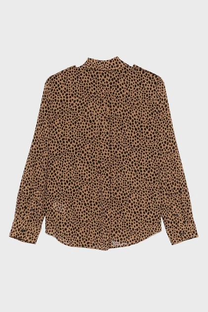 Жіноча блуза з візерунком CHEETAH Michael Kors S MR540OWGRY - изображение 3