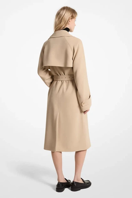 Жіночий бежевий тренч DB OVERSIZE BELTED Michael Kors XS MT420EXENX - зображення 4