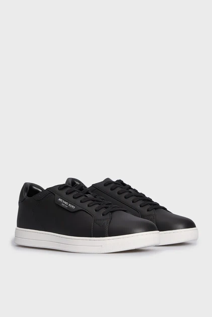 Чоловічі чорні шкіряні снікерси KEATING LACE UP Michael Kors 43 42S4KEFS2L - Фото 6 Чоловічі чорні шкіряні снікерси KEATING LACE UP Michael Kors 43 42S4KEFS2L - зображення 6