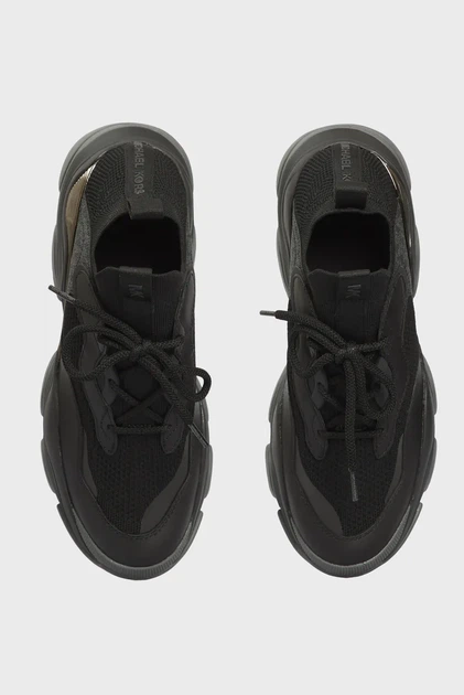 Чоловічі чорні кросівки ATLAS KNIT TRAINER Michael Kors 44,5 42F4ATFS5D - Фото 4 Чоловічі чорні кросівки ATLAS KNIT TRAINER Michael Kors 44,5 42F4ATFS5D - изображение 4