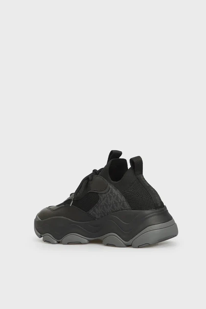 Чоловічі чорні кросівки ATLAS KNIT TRAINER Michael Kors 44,5 42F4ATFS5D - Фото 5 Чоловічі чорні кросівки ATLAS KNIT TRAINER Michael Kors 44,5 42F4ATFS5D - изображение 5