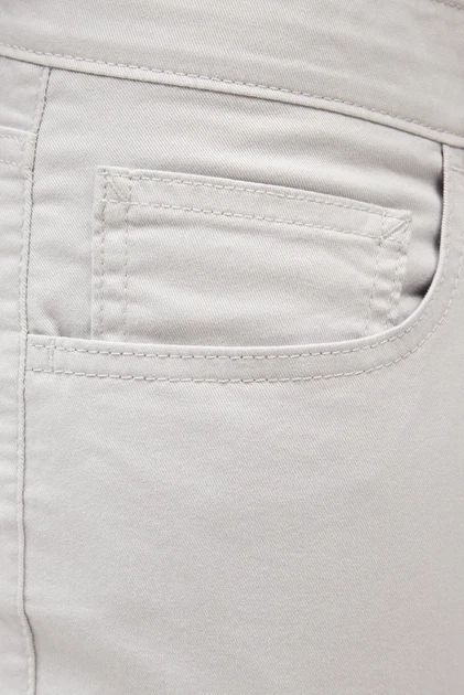 Чоловічі світло-сірі брюки PARKER STRETCH 5-PKT Michael Kors 30-32 CT43CKM3DR - зображення 3