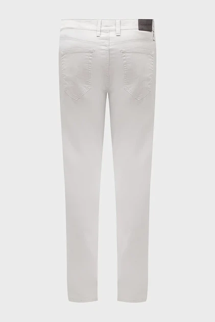 Чоловічі світло-сірі брюки PARKER STRETCH 5-PKT Michael Kors 30-32 CT43CKM3DR - зображення 5