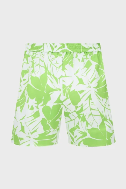Жіночі салатові шорти з візерунком GRAPHIC PALM PJ SHORTS Michael Kors S MS430MKB0M - Фото 5 Жіночі салатові шорти з візерунком GRAPHIC PALM PJ SHORTS Michael Kors S MS430MKB0M - изображение 5