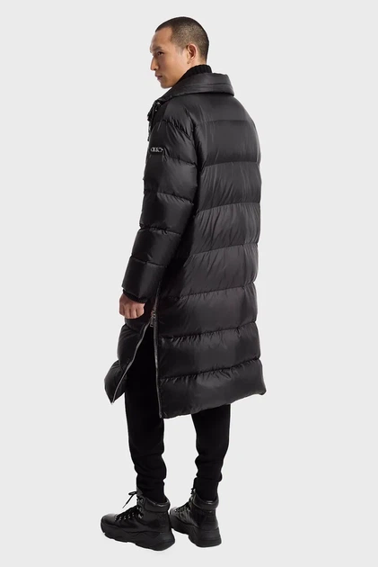 Чорний пуховик UNISEX CHUNKY ZIP PUFFER (унісекс) Michael Kors L UF4208I3SB - Фото 4 Чорний пуховик UNISEX CHUNKY ZIP PUFFER (унісекс) Michael Kors L UF4208I3SB - зображення 4