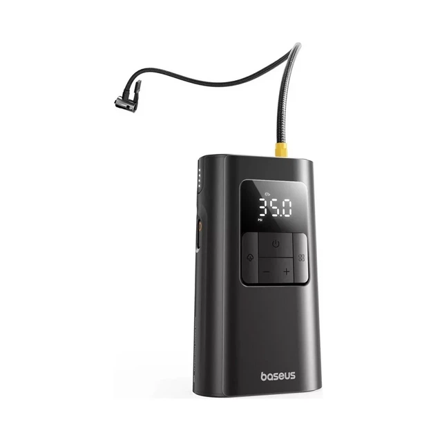 Автомобильный насос Baseus PrimeTrip VA1 Wired Wireless 2-in-1 Tire Inflator C11169001121-00 Black - изображение 4