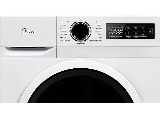 Пральна машина Midea MF110W100B-14A10 Інверторна LED-дисплей, пара, Allergy Care, 15 програм, тиха, 10 кг б/в - зображення 5