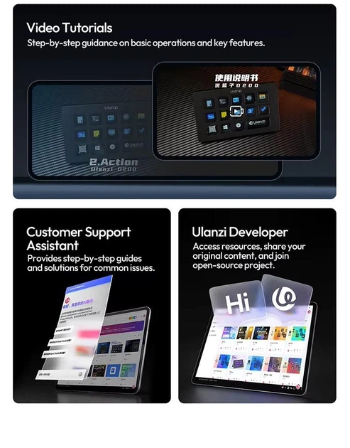 Помощник для видеомонтажа Ulanzi D100H Dial Creative Controller на YouTube, TikTok, PR, PS, с поддержкой Bluetooth и клавиш для создания контента Black - изображение 5