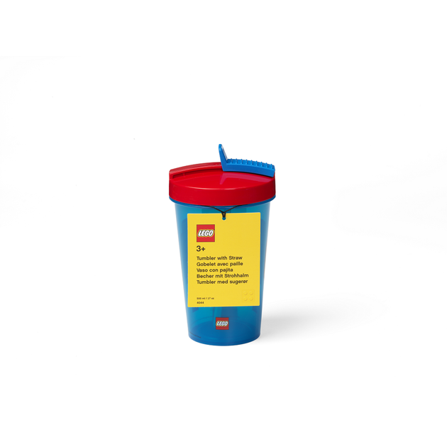 Kubek ze słomką LEGO Iconic Classic 500 ml (40440001) (5711938030346) - obraz 3