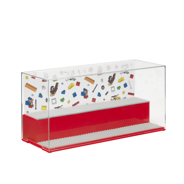 Gablotka LEGO dwupoziomowa Czerwona (40700001) (5711938030759) - Zdjęcie 1 Gablotka LEGO dwupoziomowa Czerwona (40700001) (5711938030759) - obraz 1